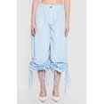 thumbnail image 3 of Women's Tie Hem Parachute Baggy Pants, 3 of 6