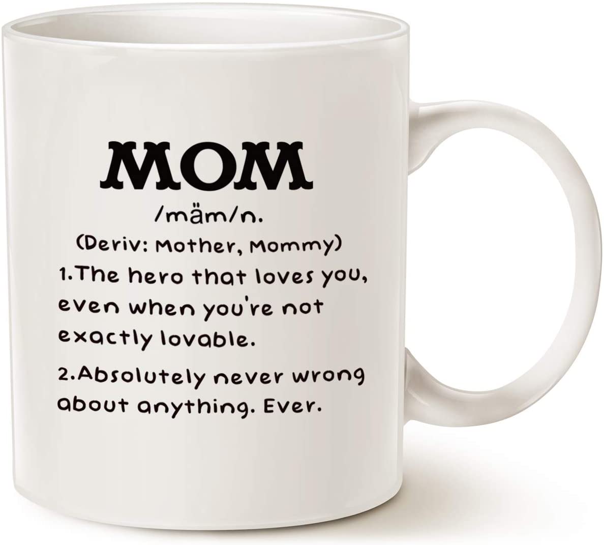 Gift for Mom Mothers and Grandma Coffee Mug Mommy Funny Mothers Day Cat Mama