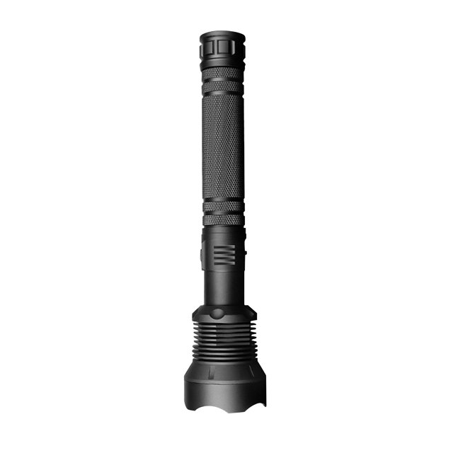 Linterna LED brillante recargable con cable USB, linterna de mano IPX6 de luz fuerte, adecuada para acampar.