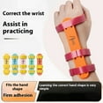 thumbnail image 3 of 4/4-1/2 Violin Hand Corrector Ayuda la muñeca Accesorios enseñanza () Naranja, 3 of 9