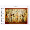 thumbnail image 2 of ABPHOTO Polyester 7x5ft Shabby Egypt Backdrop Old Egyptian Mural Painting Backdrops Ancient Pharaoh and Hieroglyphics Photography Background for Person Culture Historic Tourism Photo Studio Props, 2 of 3