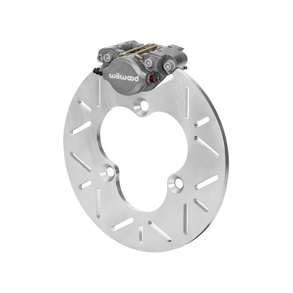 Wilwood 140-16615 Dynapro Single Left Front Big Brake Kit, Sprint 10.20" Titanium Solid Rotor