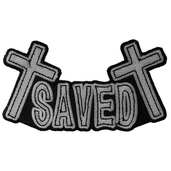 SAVED Christian Patch