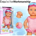 thumbnail image 5 of Upgraded Waterproof Swimming Baby Doll for Pool - Battery Powered Backstroke & Freestyle Water Toy - Movable Joints Bath Doll Gift, 5 of 6