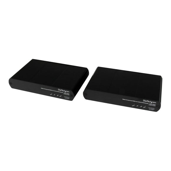 StarTech.com 330ft (100m) USB HDMI over CAT5e / CAT6 KVM Extender - 1080p Uncompressed HD Video - IT Grade KVM Console Extender for PC (SV565UTPHDU) - KVM / USB extender - over CAT 5e/6 - up to 328 ft - for P/N: SVA5M4NEUA