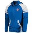 thumbnail image 2 of Men's Blue Cody Rhodes Nightmare Family Raglan Full-Zip Hoodie, 2 of 3