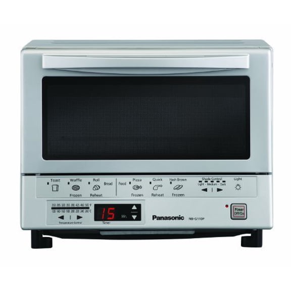 Panasonic FlashXpress Toaster Oven in Silver, NB-G110P