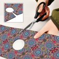 thumbnail image 6 of Yayeee Faucet Mat for Kitchen Sink 14.7" Diatomite Long Splash Guard Pad, Colorful Mandala Pattern, 6 of 7