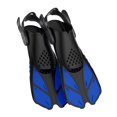 thumbnail image 2 of 2x Bas de Natation Flexibles Talon Ouvert Taille Professionnelle Bleu, 2 of 7