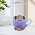 thumbnail image 3 of Crystal Coffee Mug, 320ml Capacity Imitation Crystal Resin Mug, Mineral Coffee Cup with Distinctive Design, 3 of 7