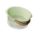 thumbnail image 4 of WeiLaiKeQi Party Beverage Bin Portable Beverage Chilling Tub for Parties Pub Restaurant Green and Basket, 4 of 9