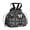 Butterfly and Skull, variant on Skull and Butterfly Gothic Pattern Drawstring Insulated Lunch Bag for Women, Stain-Resistant Large Lunch Tote with Multi-Pockets for Work Office