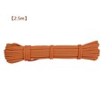 thumbnail image 2 of Advancent Cuerda de escalada de 2,5 metros de diámetro y 6mm, núcleo de Paracord para supervivencia, cuerda de paracaídas, cordón para Escalada Naranja, 2 of 6