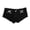Black, variant on Women's Casual Low Waist Mini Denim Shorts Cowboy Woolen Fringe Tight Fitting Women's Nightclub Pole Dance Low Waist Short Pants European Hot White S