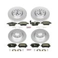 thumbnail image 2 of Power Stop Front and Rear Euro-Stop ECE-R90 Certified Brake Pad and Rotor Kit ESK5798, 2 of 5