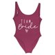 thumbnail image 1 of S-3xl Gold Print Team Bride One-piece Swimsuit Squad Women Swimwear Bachelorette Party Swimsuit Summer Beatchwear Bathing Suit, 1 of 4
