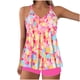 thumbnail image 2 of Traje de baño de 2 piezas para mujer, trajes de baño para mujer, traje de baño de verano de talla grande con estampado, bikini, traje de baño dividido para mujer, traje de baño de poliéster, 2 of 5