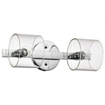 Marlowe 2 - Light Polished Nickel incandescent Steel Wall Sconce
