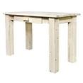 thumbnail image 3 of Homestead Collection Writing Desk, Clear Lacquer Finish, 3 of 4