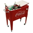 thumbnail image 5 of Leigh Country CP 98105 Metal Embossed Retro Outdoor 60 Qt. Cooler Red, 5 of 7