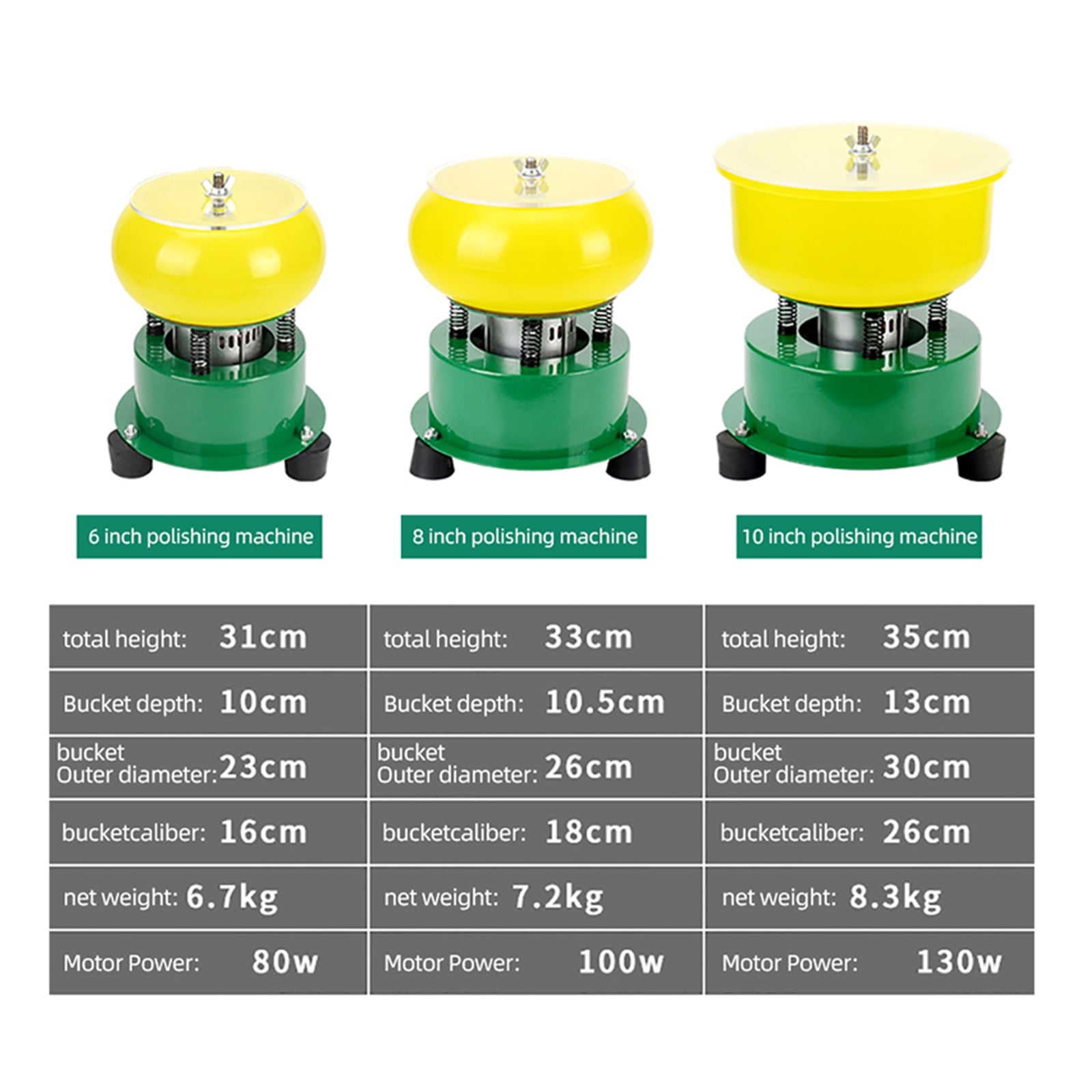 130W Jade Jewelry Vibration Polishing Machine Adjustable Buddha Beads Jade Vibration Grinding Machine Clean Surface