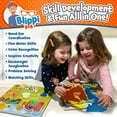 thumbnail image 5 of Blippi Chunky Puzzles for Toddlers - 3-in-1 Chunky Puzzle Set for Kids Ages 2+ - Wooden Animal Puzzle for 2 Year Old - Baby Puzzle with Big Dinosaurs and Construction Pieces - Wood Puzzle Gift Set, 5 of 7