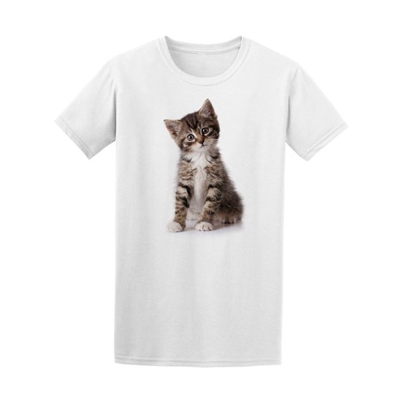 Little Kitten Tabby Cat Baby Tee Men's -Image by Shutterstock