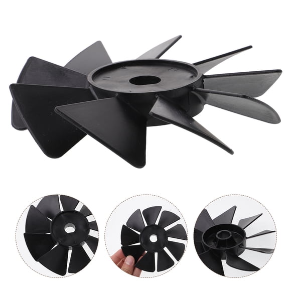 LEORX Plastic Air Compressor Fan Silent Portable Fan Replacement for Household and Repair Use