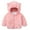 Pink, variant on Hooded Coat Gift for Boys Infant Baby Boy Girl Cute Hooded Fleece Jacket Kids Warm Winter Coat with Zipper for 3-9 Years Save Big
