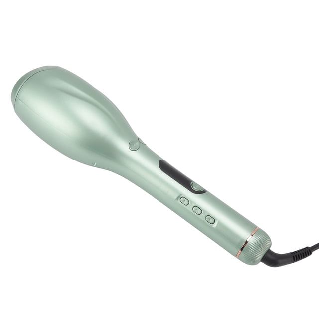 Rizador de Pelo Autico ABS, Rizador Autico de Amplio Rango de Temperatura, Calentador Infrarrojo de Cerámica Con Pantalla LED digital para Peinar el Cabello