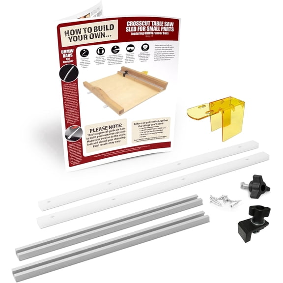 Fulton 11585 FULTON 17" DIY TABLESAW CROSSCUT SLED KIT