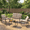 4-Piece Beige, variant on 3-Piece Outdoor Bistro Set with Glass Coffee Table, Aiho Outdoor Patio Conversation Set with Soft Cushion for Garden, Backyard, Poolside, Balcony - Gray