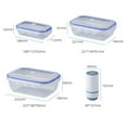 thumbnail image 5 of Airtight  Food Storage Container Large Capacity Food Container for 1 or 2 People‘s Meal - Rechargeable Vacuum Pump, 5 of 5