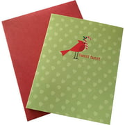 Cartes de Noël en boîte de papier recyclé, Sweet Tweets