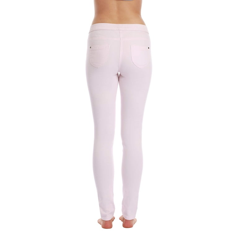 Pink jeggings sale walmart