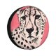 thumbnail image 1 of Fotbe Pink Cheetah Art Funda de Llanta de Repuesto con Estampado, Engrosada, Ajuste Universal para Jeep, Remolque, RV, SUV, Camión-17 inch, 1 of 6