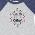 thumbnail image 4 of Inktastic I Love My Sister Diabetes Awareness Boys or Girls Baby Bodysuit, 4 of 5