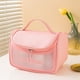 thumbnail image 1 of Bolsa de Cosmticos, Bal de Maquillaje Frosted PVC con Cierre, Porttil Viaje, Colgante Útil, Bolsa de Maquillaje Transparente, Resistente, para Dormitorio, Bolsa de Toalla de Viaje, Pequeña,, 1 of 9