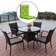 thumbnail image 1 of Cojín para tumbona, cojín para silla mecedora, antideslizante para jardín con ataduras, cojín para tumbona para patio, cojín para respaldo, reclinable Verde, 1 of 7