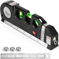 thumbnail image 1 of LOVEVER Laser Level Line Tool  Multipurpose Lazer Leveler Tool 8 feet Cross Line Laser measuring Tape Laser Level for Picture Hanging Cabinets Tile Walls Condition, 1 of 9