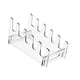thumbnail image 5 of Soporte para platos de acrílico multicapa extraíble, organizador para utensilios de cocina 5 niveles, 5 of 9