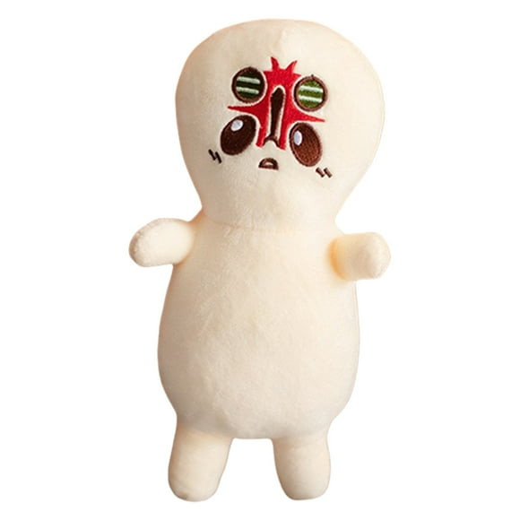 New 30cm Anime Scp Head Plush Doll Toys Foundation Scary Peanu Soft Stuffed Figure Children