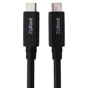 ZipKord (3-ft) USB-C to USB-C Sync and Charge Cable - Black