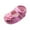 Pink, variant on Baby Girl Shallow Floral Printed Cotton Canvas Shoes Slip On Newborn Crib Soft Sole Casual Sneaker First Walkers Toddler Shoes