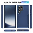 thumbnail image 4 of Dteck for Samsung Galaxy S24 Ultra Case, Full Body Heavy Duty Rugged Shockproof Protective Phone Cover with Tempered Glass Screen Protector and Camera Lens Cover,Blue, 4 of 7