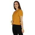 thumbnail image 3 of Inkmeso T-Shirt à Manches Courtes pour Femmes Épaules Tombantes Col Rond T-Shirts d'Été Décontractés, 3 of 7