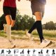 thumbnail image 4 of Calcetines de compresión LIUYMXG 6 pares para hombres y mujeres longitud de rodilla l-xl, 4 of 4