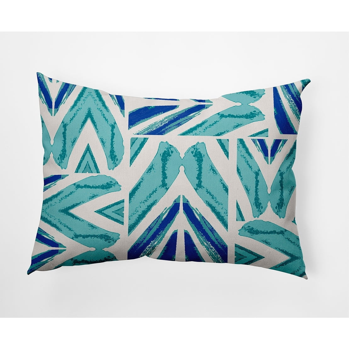 Simply Daisy Urban Graffiti Outdoor Pillow, Brown, 18 in x 18 in