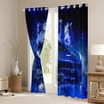 thumbnail image 3 of Feelyou Sports Car Blackout Curtains 2-Pack (42x63), Racing Horse Window Curtains, 3 of 6