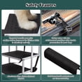 thumbnail image 2 of Escaleras para perros Joyrally extra anchas para perros grandes de hasta 90 kg, 2 of 9